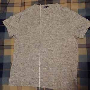 Patrick Assaraf 100% Linen T-Shirt Grey